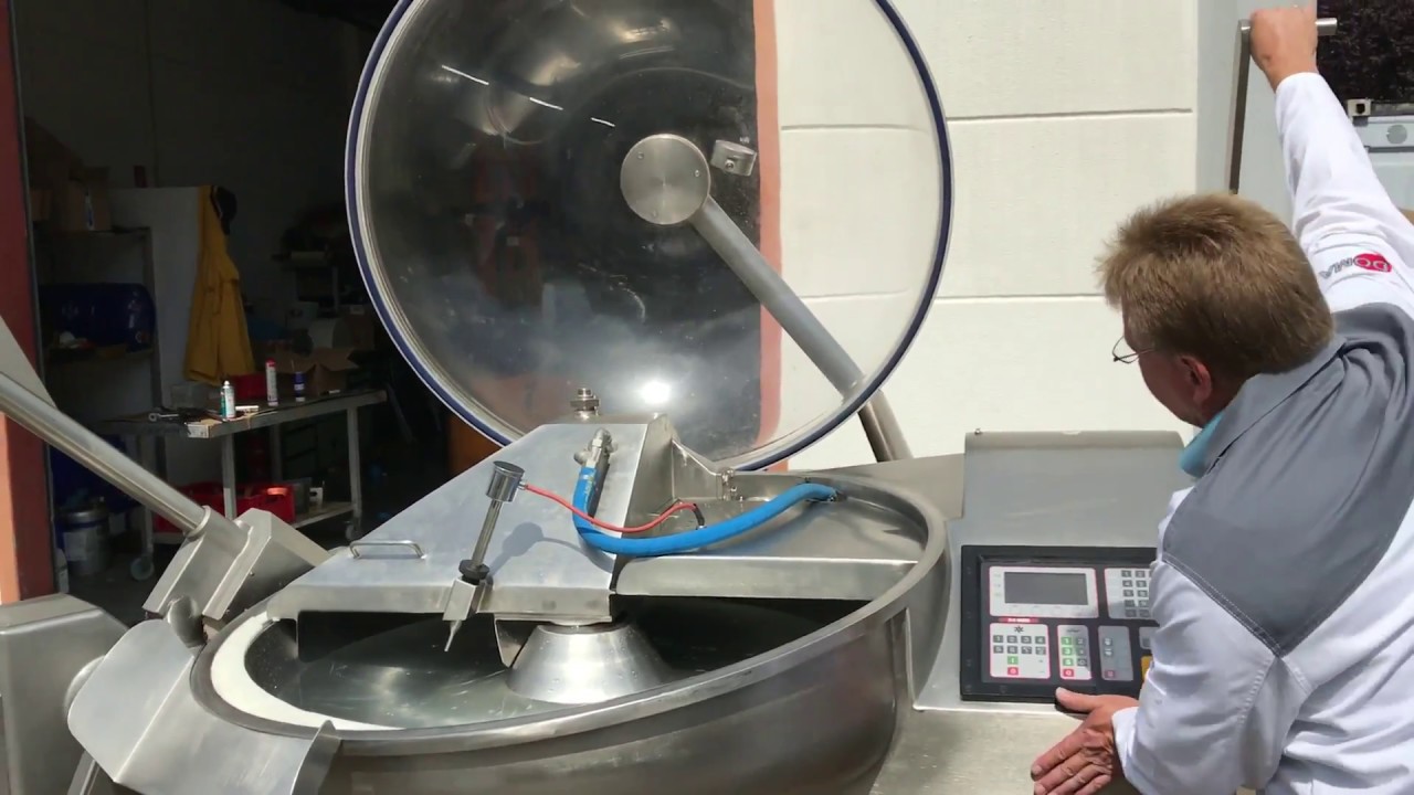 K+G Wetter 120 STL vacuum bowl cutter