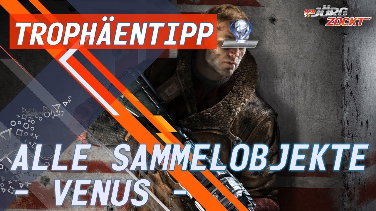Wolfenstein 2 - Alle Sammelobjekte - Venus