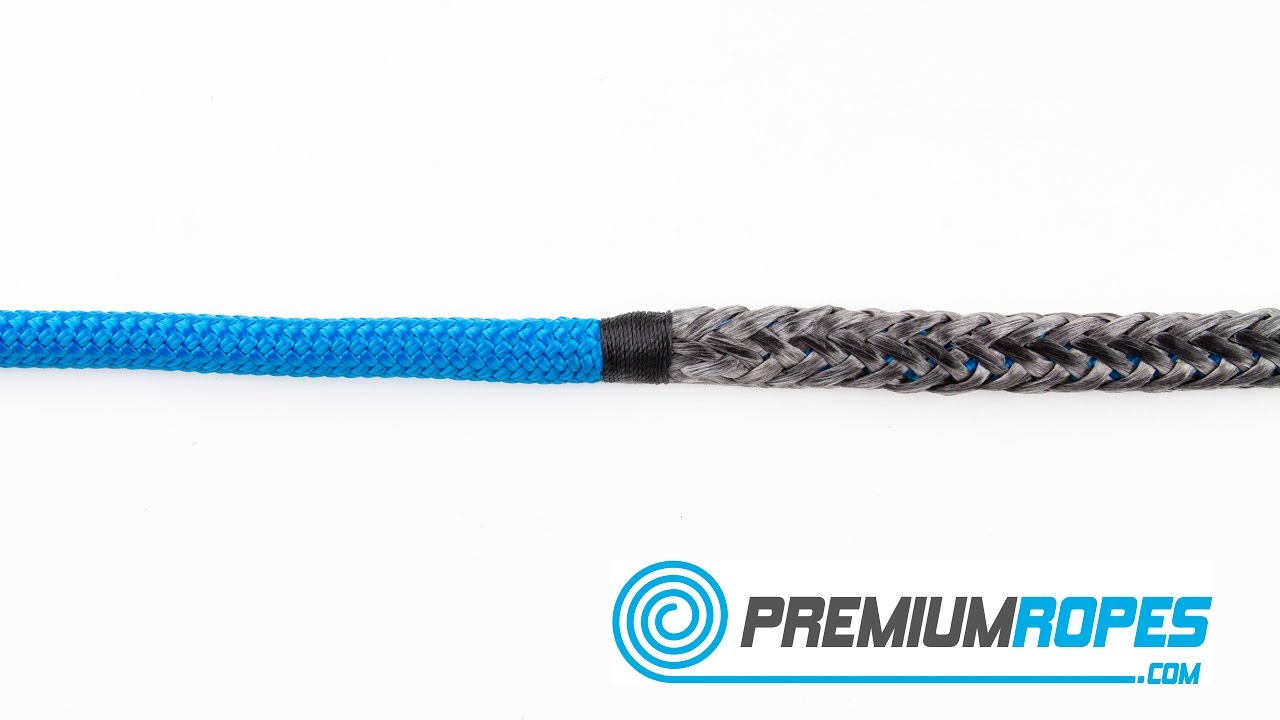 5.4 How to make an end-to-end splice of single braid dyneema to double braid ropes