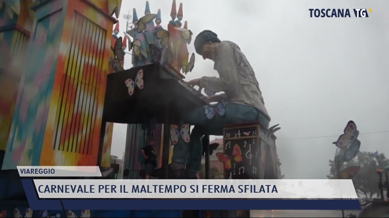 2021-09-27 VIAREGGIO - CARNEVALE PER IL MALTEMPO SI FERMA SFILATA