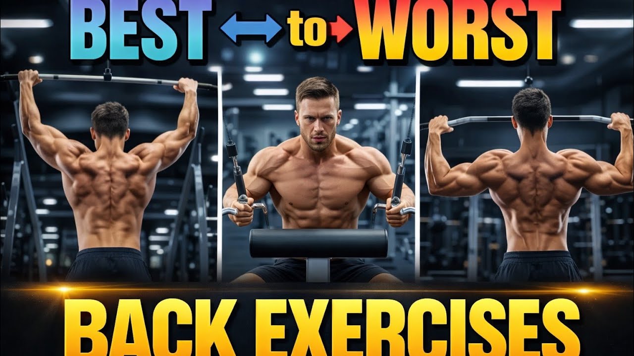 Best vs Worst Back Exercises! ❌✅ (Day 4: Back & Biceps Workout)