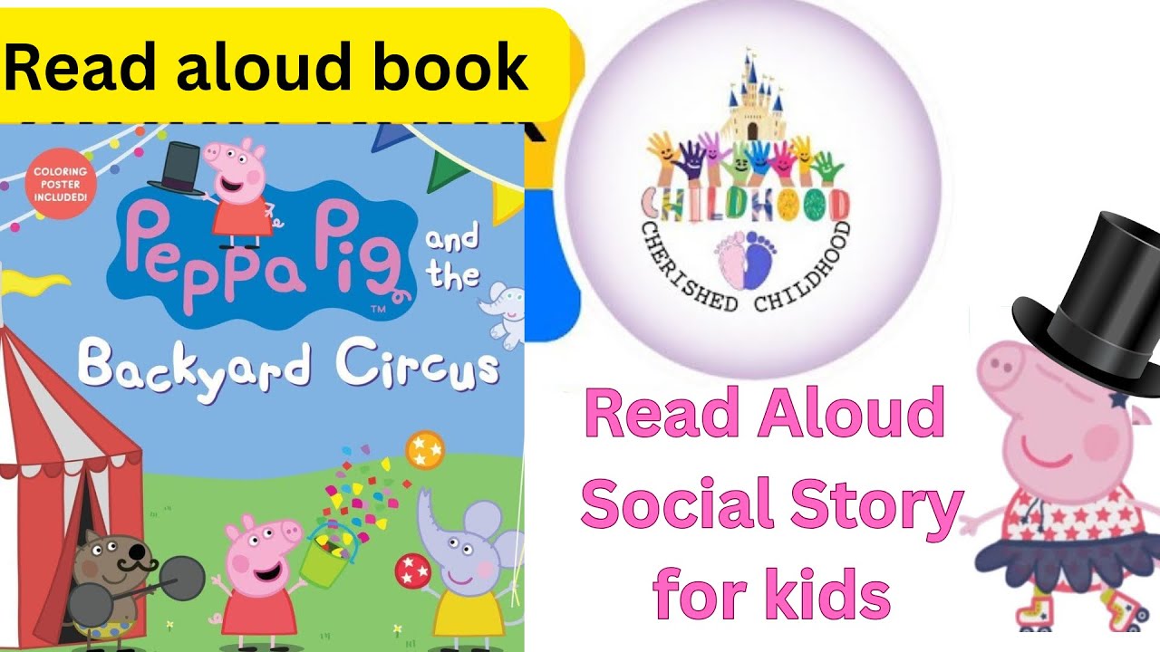 Peppa Pig Read Aloud Story for Kids | Social Stories for toddlers | Bedtime Story for Kids |