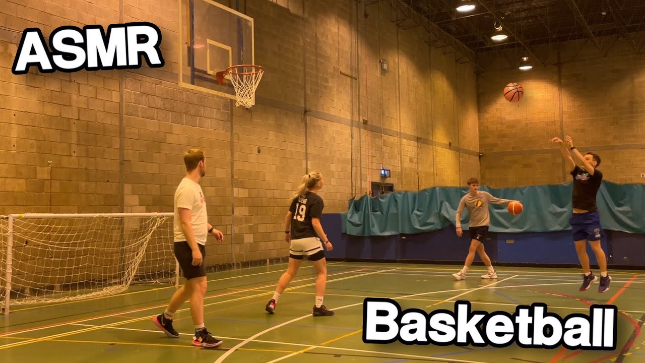 [ASMR] Basketball With My Friends!