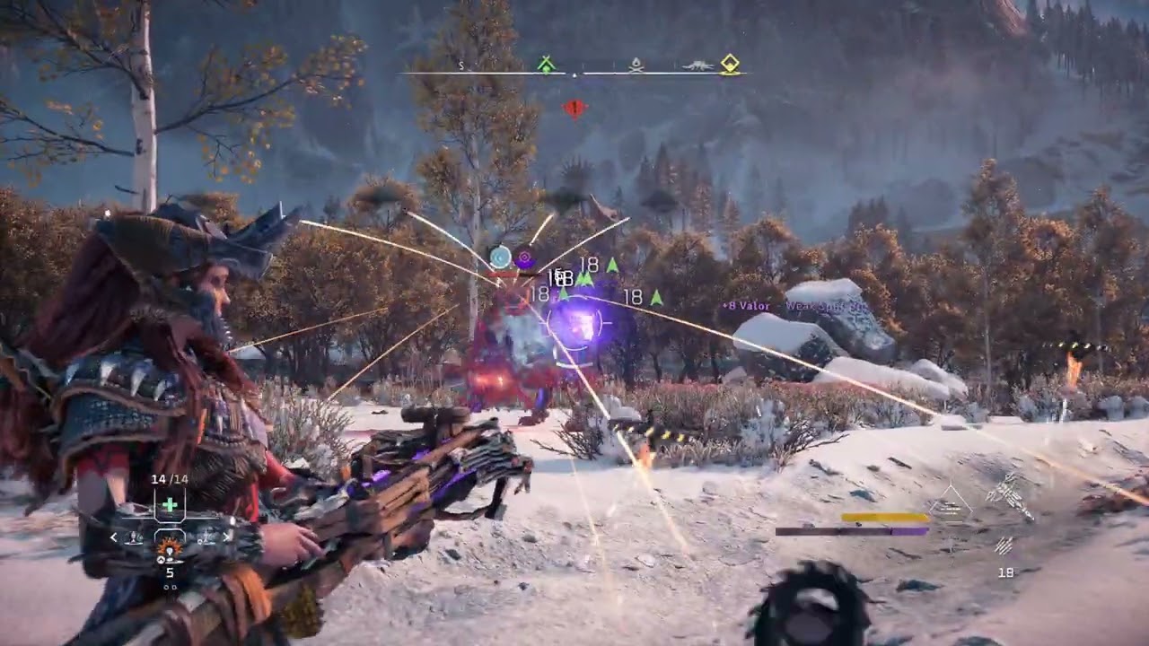 Horizon Forbidden West - Aloy vs Scorcher