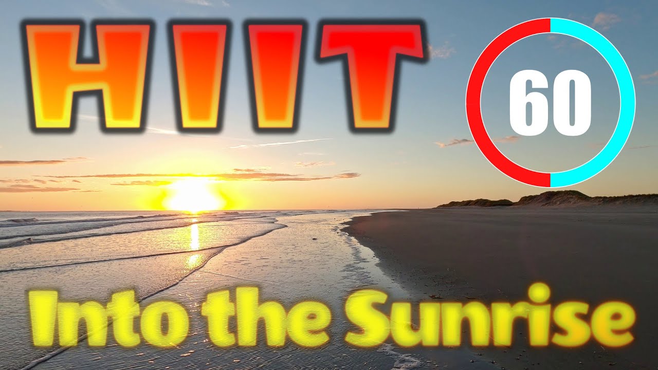 30 Minutes Scenic Beach HIIT - For Treadmill, Elliptical etc. - North Sea Island Borkum