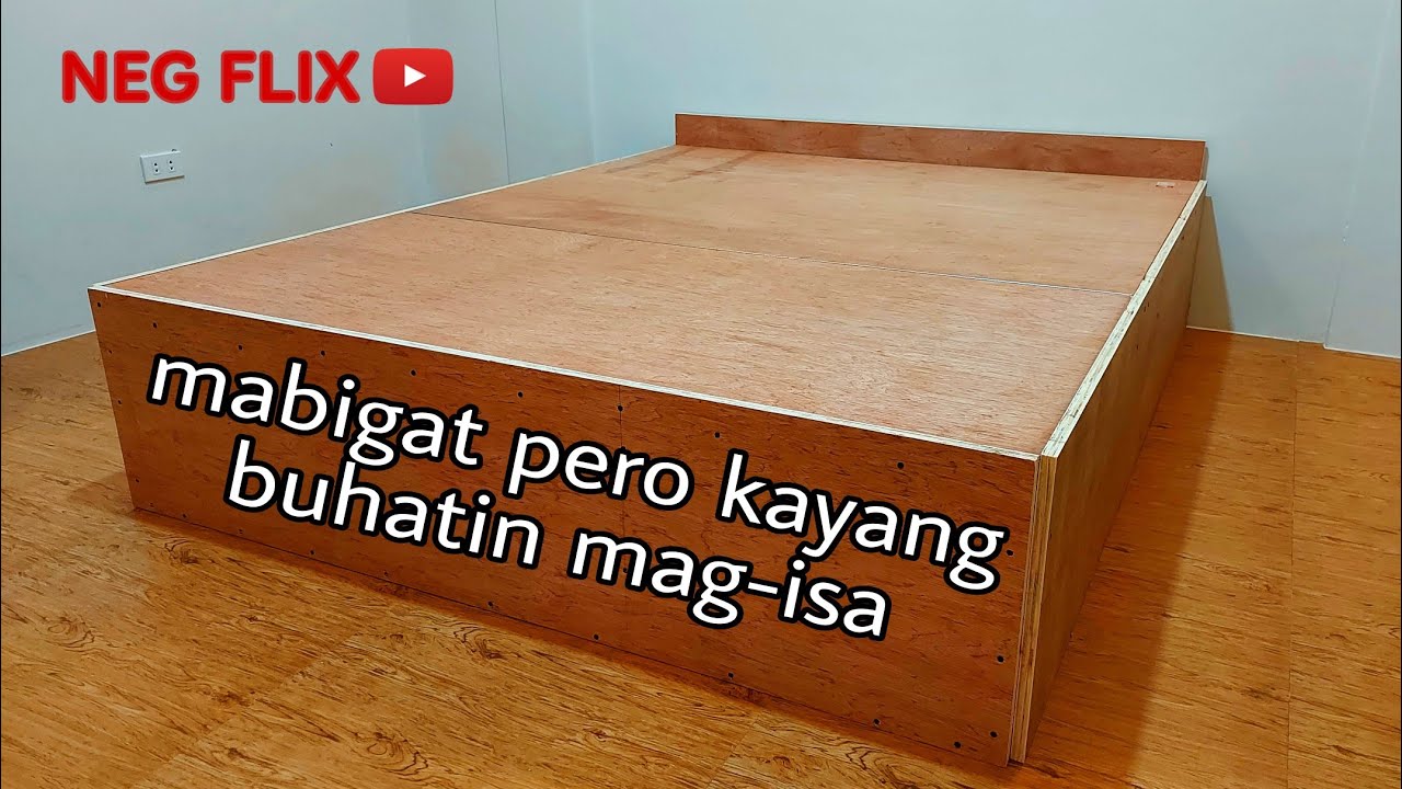 DIY Queen Size Bed Frame | NEG FLIX