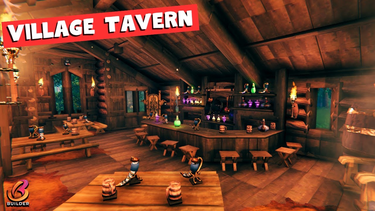 Valheim: How to Build a COZY Tavern for Your Vikings!