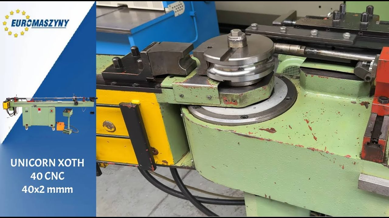 Tube CNC bending machine Unicorn XOTH 40