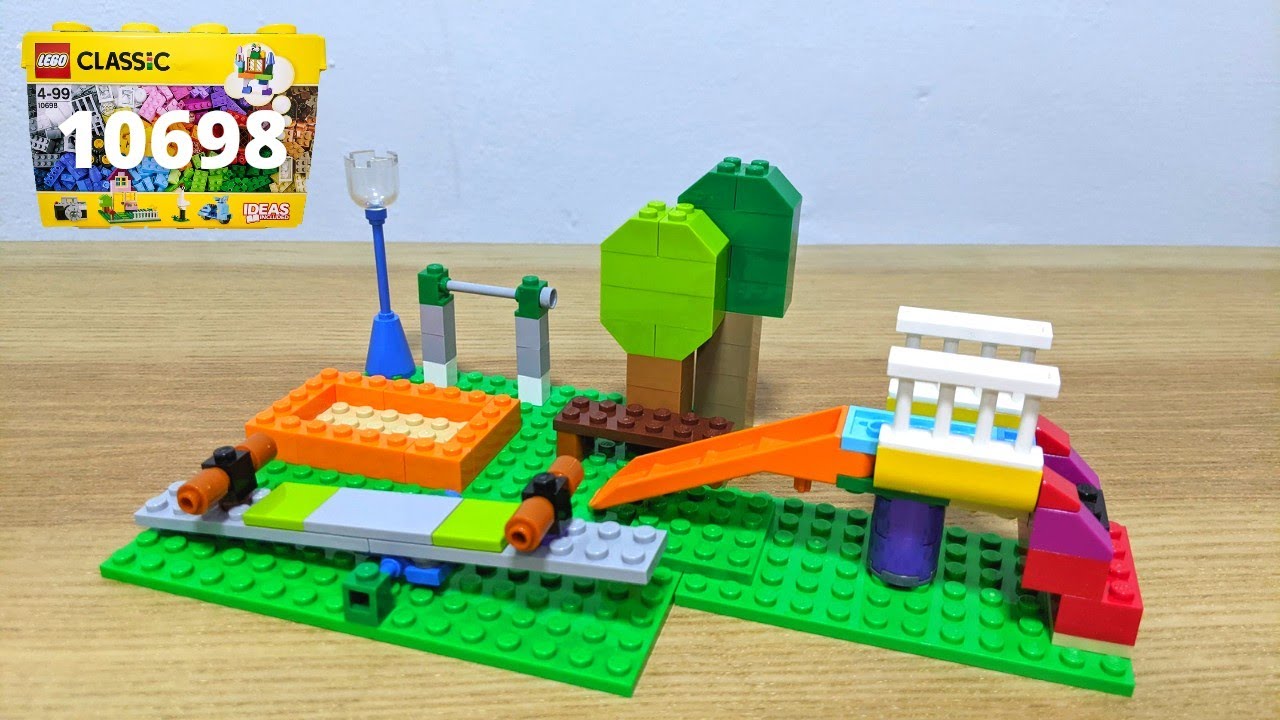 How to Build a LEGO Park (10698) | 公園の作り方 - レゴクラシック10698レシピ