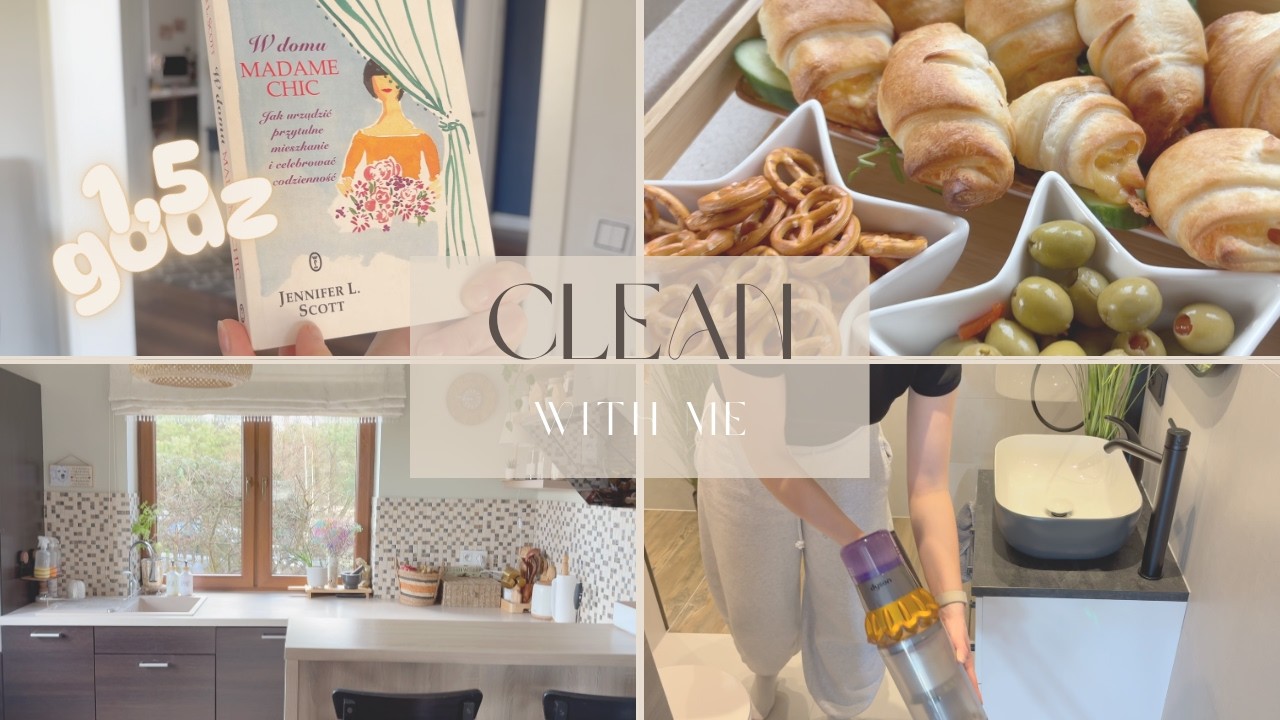 POSPRZĄTAJMY RAZEM W 1,5 godz 😊 CLEAN WITH ME