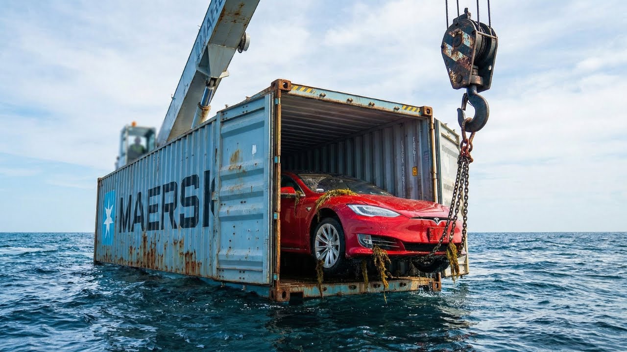 We Retrieved a Sealed Tesla Container From the Deep Ocean