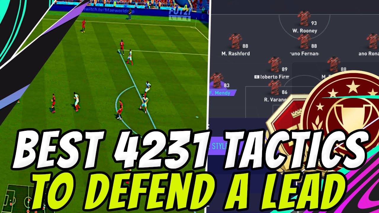 FIFA 21 BEST 4231 CUSTOM TACTICS & INSTRUCTIONS TO DEFEND A LEAD! - META FUT ULTIMATE TEAM FORMATION