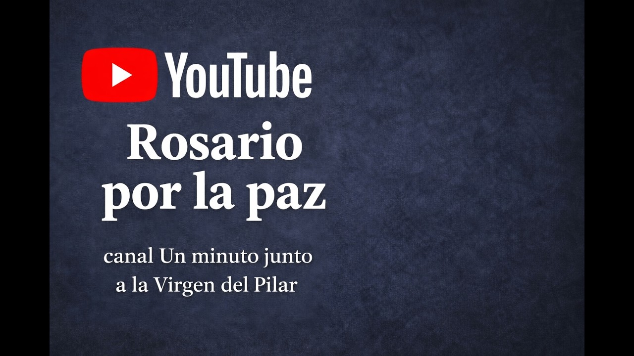 Rosario por a paz.