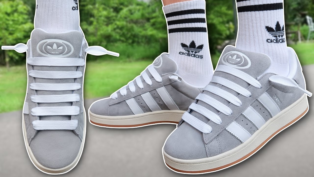КАК ЗАШНУРОВАТЬ КРОССОВКИ ADIDAS CAMPUS 00-Х (ЛУЧШИЙ СПОСОБ!)