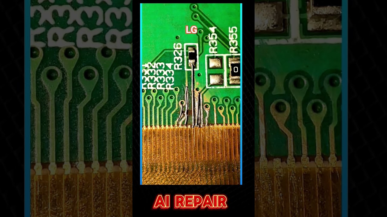 Lg 32 inch White Display picture...#repairing #repairing #tv #lg #tips #display
