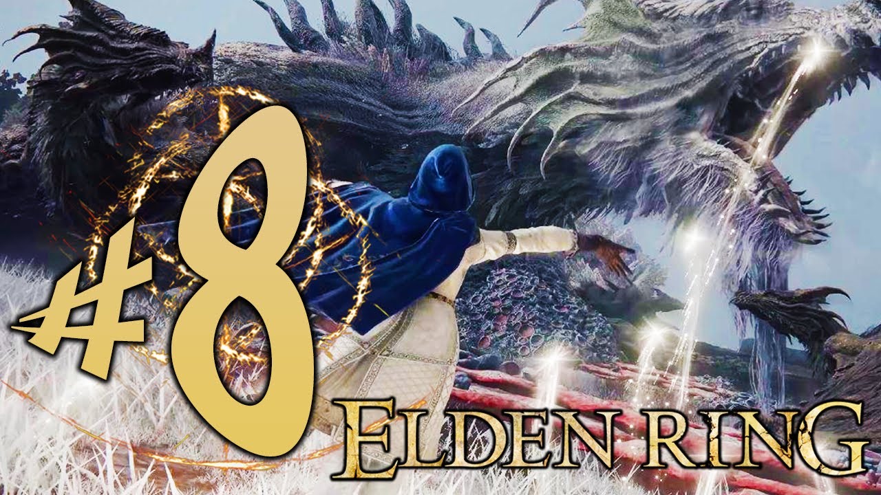 Elden Ring - Parte 8: DRAGÃO GIGANTESCO!!!!!!! [ Xbox Series X - Playthrough 4K ]
