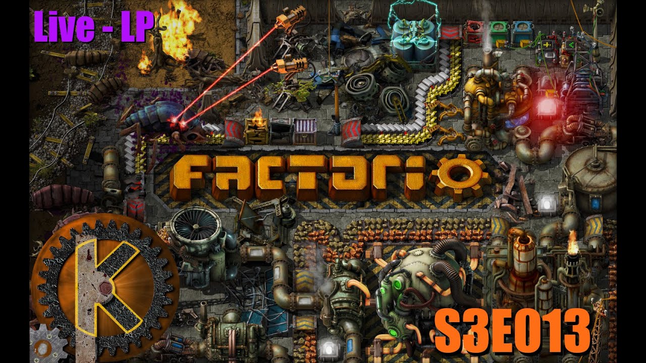 Let´s Play Factorio - S3E013 - Gechilltes Gleiselegen mit Überlänge