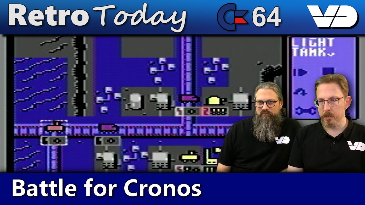 Battle for Cronos: Rundenstrategie für den Brotkasten (RetroToday/C64)