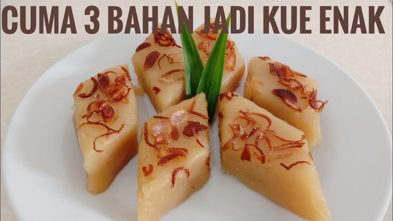 Kue Yang cuma 3 bahan aja | kue Rasidah khas Melayu Yang enak dan ekonomis