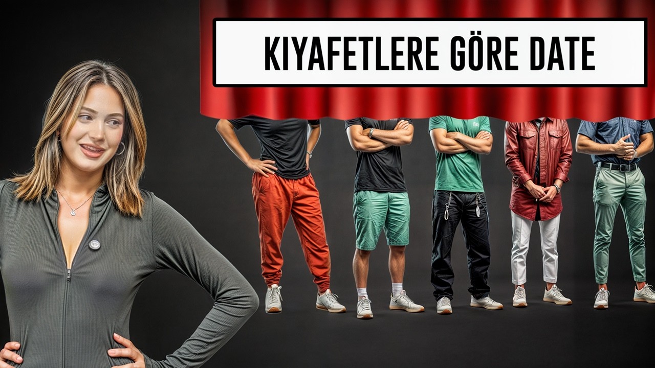 1 KADIN VS 5 ERKEK | KIYAFETLERE GÖRE KÖR BULUŞMA!