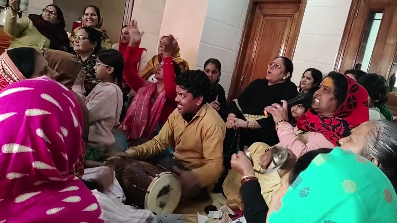 ##bhajan#बहुत बढ़िया 💃💃 डांसऔर भजन रमैं तेरी ❤️नचाई नाचू सु दुनिया की कोई औकात नहीं#
