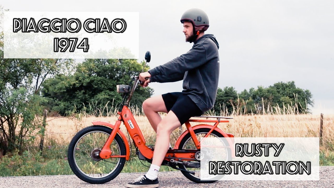 RUSTY RESTORATION - Piaggio Ciao 1974 Mofa