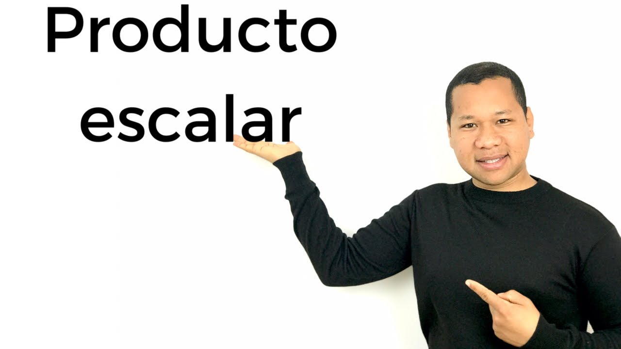 Producto escalar de vectores