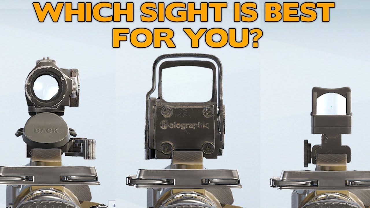 Red Dot vs Reflex vs Holographic || Which Sight Is Best For You?