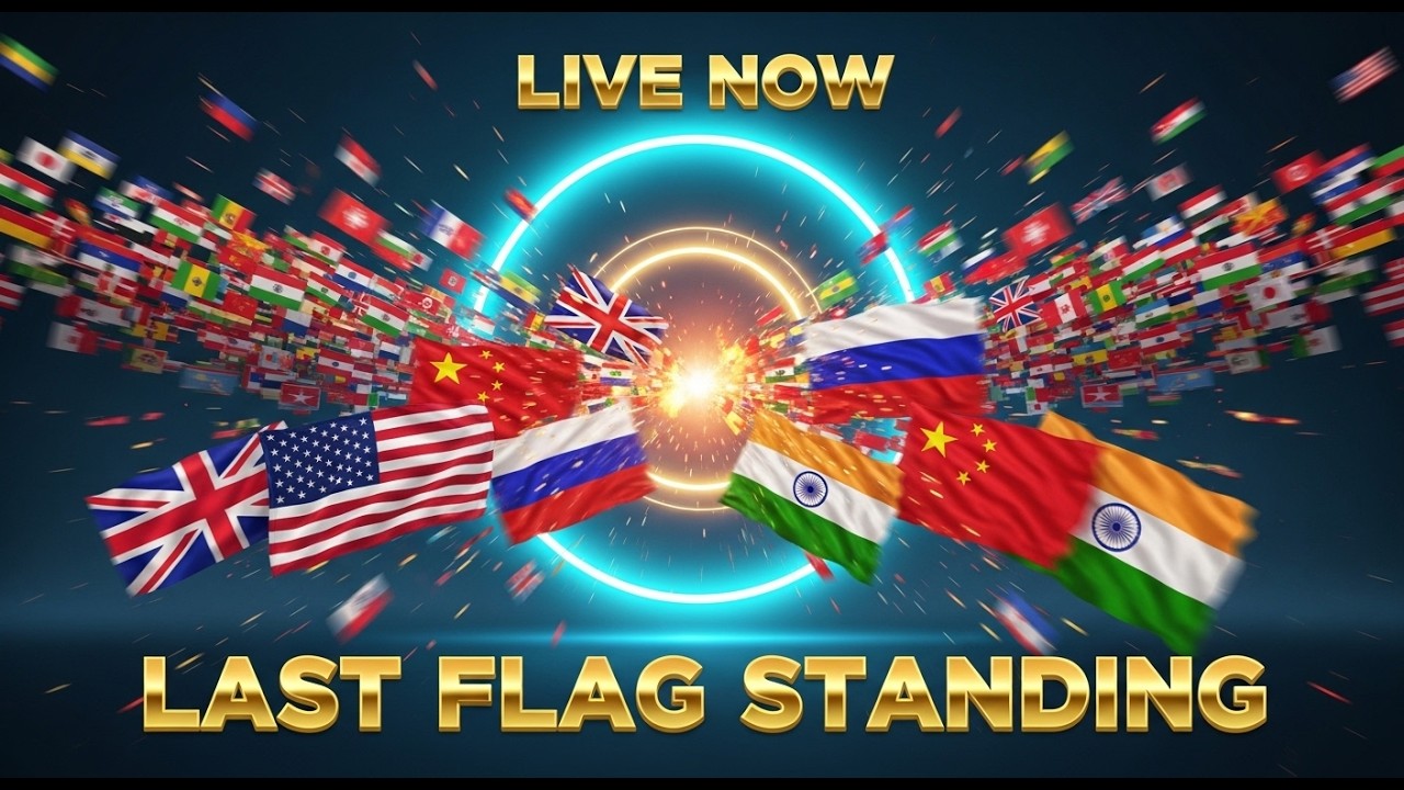 🔴 150 Countries ELIMINATED! Who is #4? 🌍 (Flag Battle LIVE)  #flagbattle #countryflags #livestream