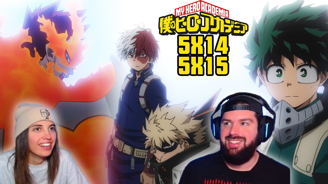 ¡EMPIEZAN LAS PRÁCTICAS CON ENDEAVOR! - REACCIÓN 5X14 5X15 BOKU NO HERO ACADEMIA (MY HERO ACADEMIA)