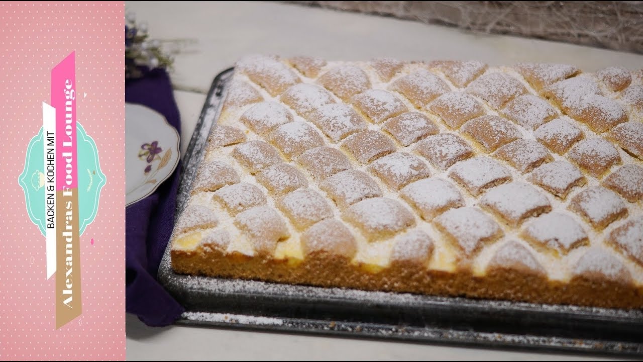 Steppdeckenkuchen mit Eierlikör/ Backen mit Alex/ Quarkkuchen/Blechkuchen