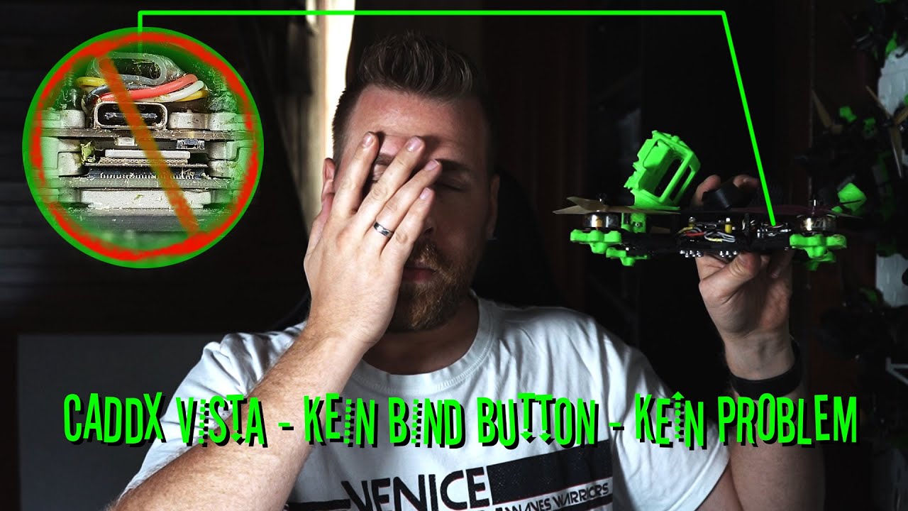 Caddx Vista ohne Bind Button and DJI FPV Brille binden | Caddx Vista Bind Button kaputt