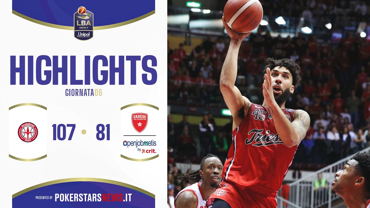 Pallacanestro Trieste – Openjobmetis Varese | Serie A Unipol 2024/25