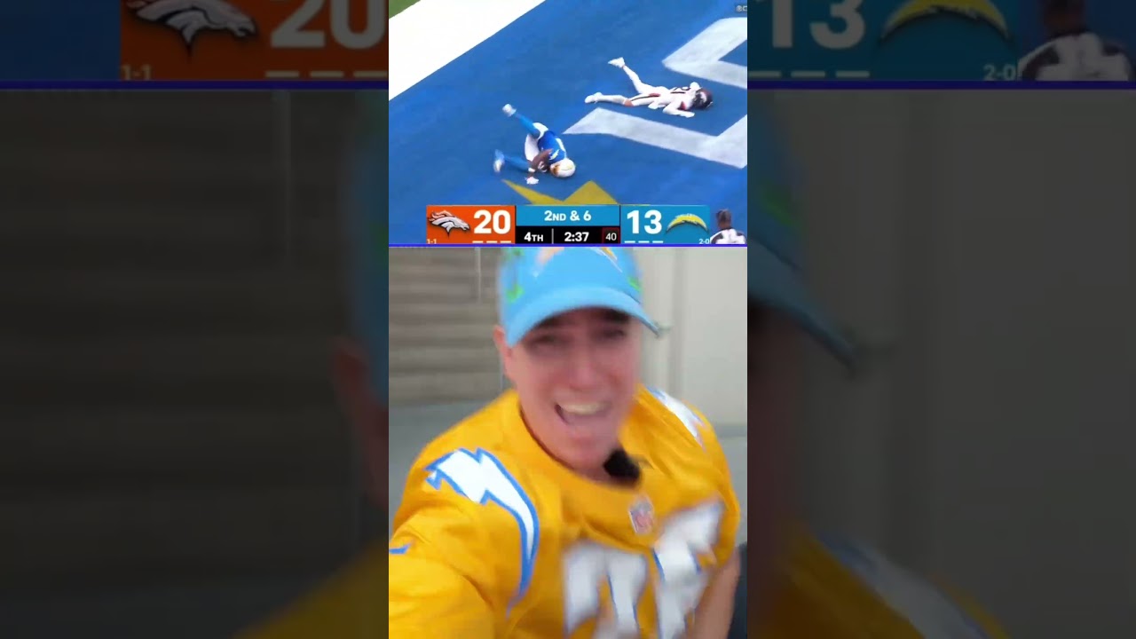 CHARGERS LIVE REACTION TO COMEBACK 🏈🚀