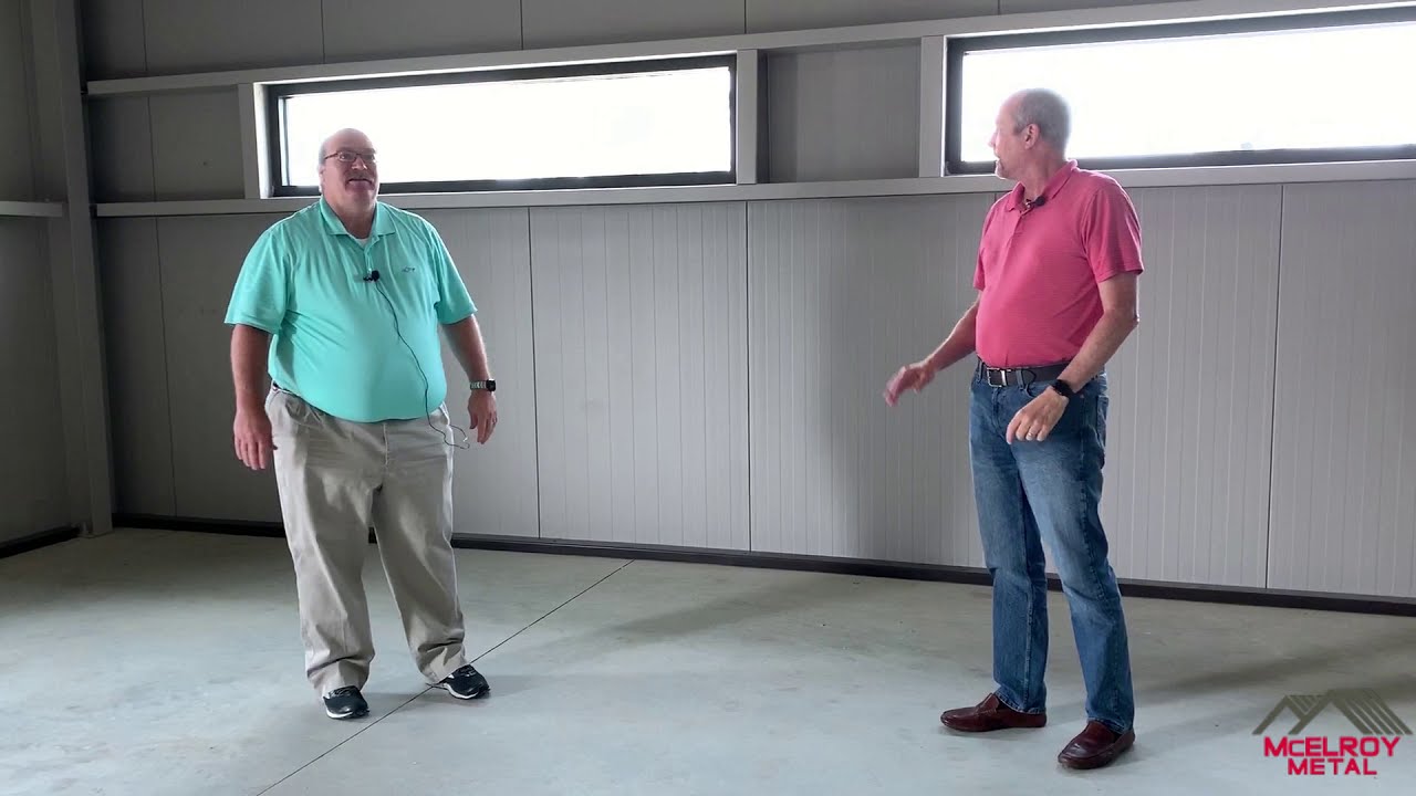 Metal Building Installation - Slab to Move-in - Insulated Metal Panels | McElroy Metal