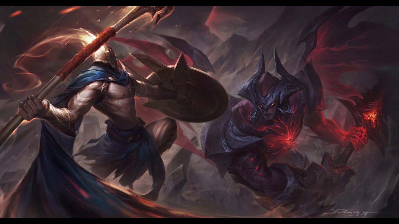 Tudo tem um fim - Aatrox e Pantheon