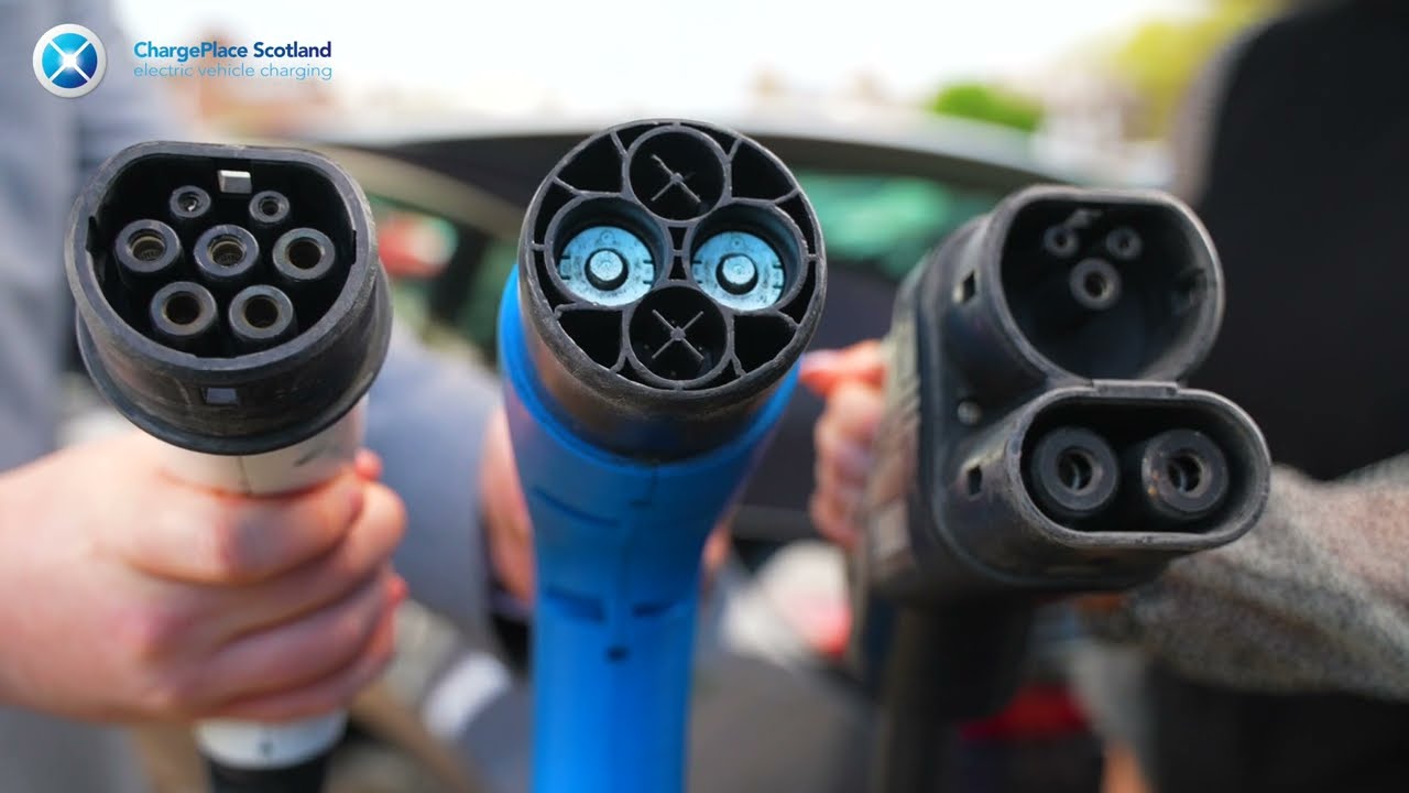 EV Charging Connector Types on Charge Point Machines