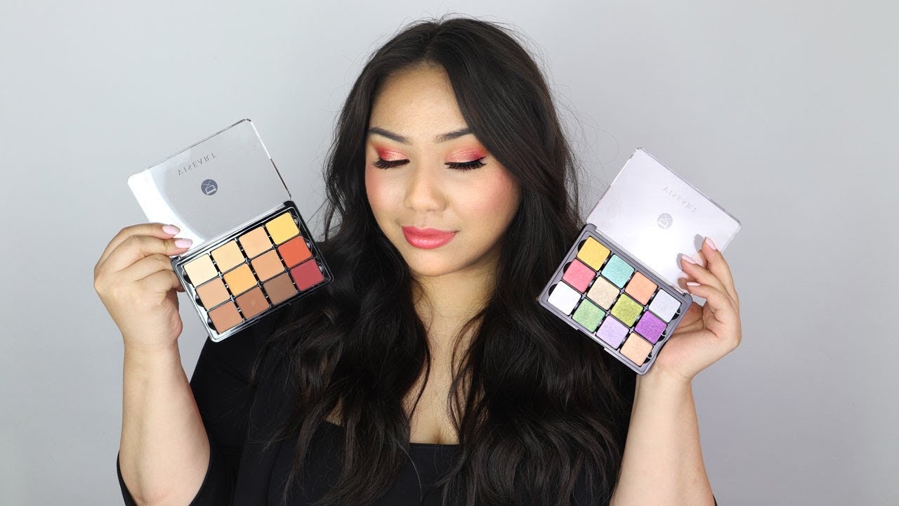 Makeup Tutorial: Viseart Palette 12 Coy - Warm Coral Wash