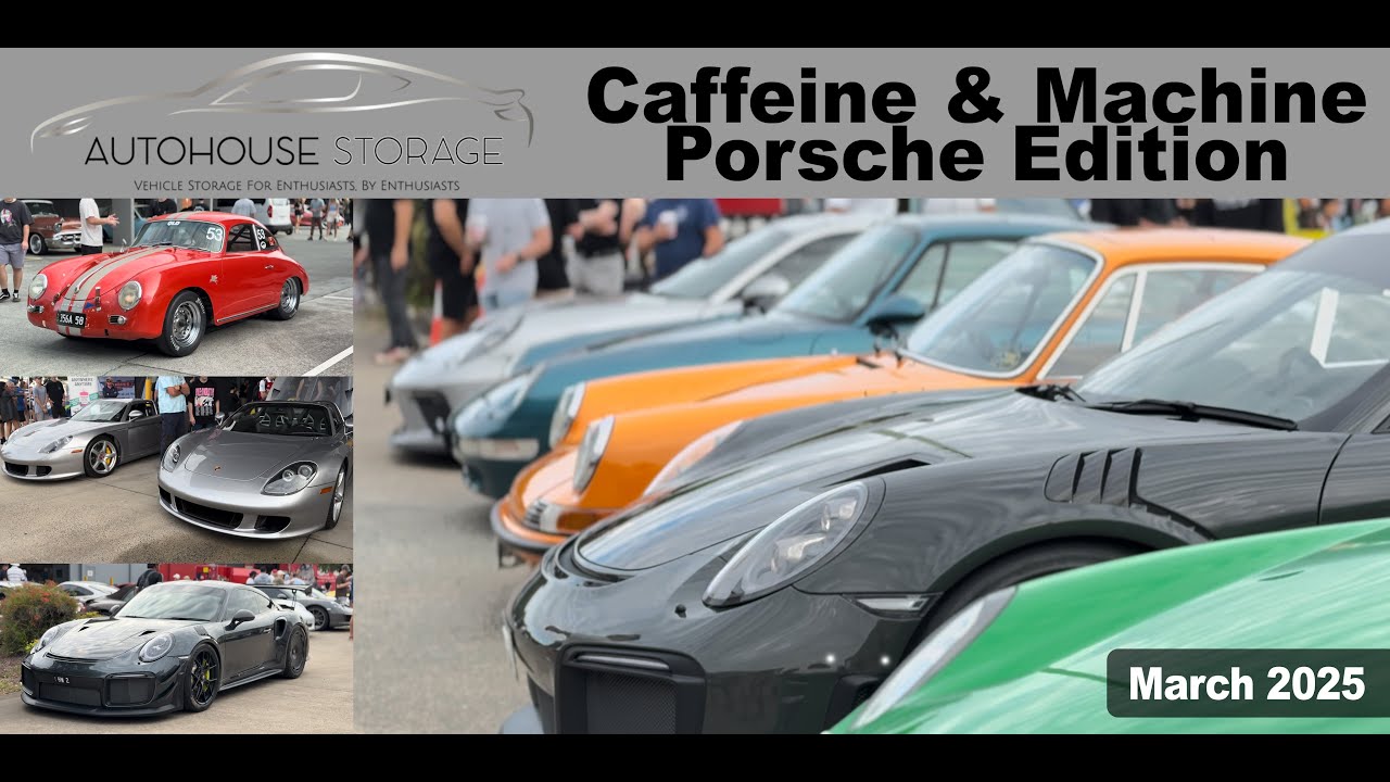Autohouse Caffeine and Machine Porsche Edition - March 2025
