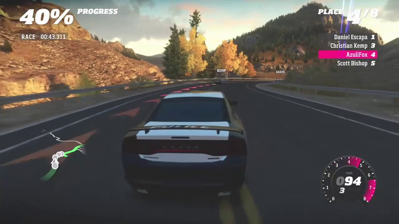 Dodge Charger Police Car- Forza Horizon 1