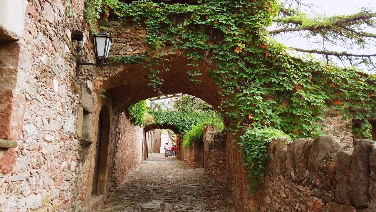 MEDIEVAL VILLAGES(MURA AND TALAMANCA)CATALONIA(SPAIN) 4K DJI OSMO POCKET