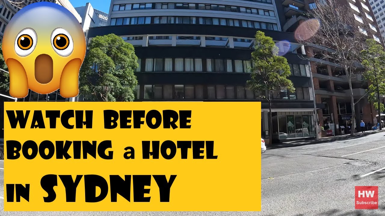 Watch this before booking a Hotel in Sydney. 🗣️