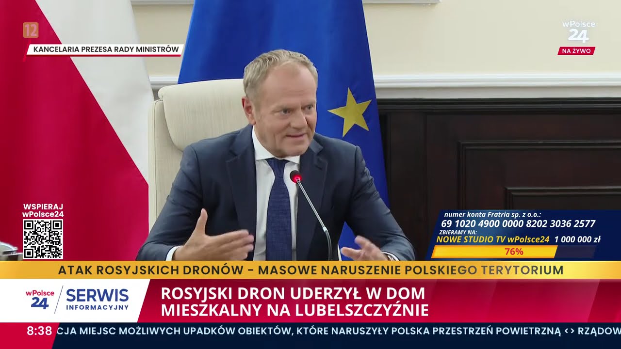 Pilne! Nadzwyczajne posiedzenie rządu! Donald Tusk: Mamy do czynienia z prowokacja na dużą skalę!