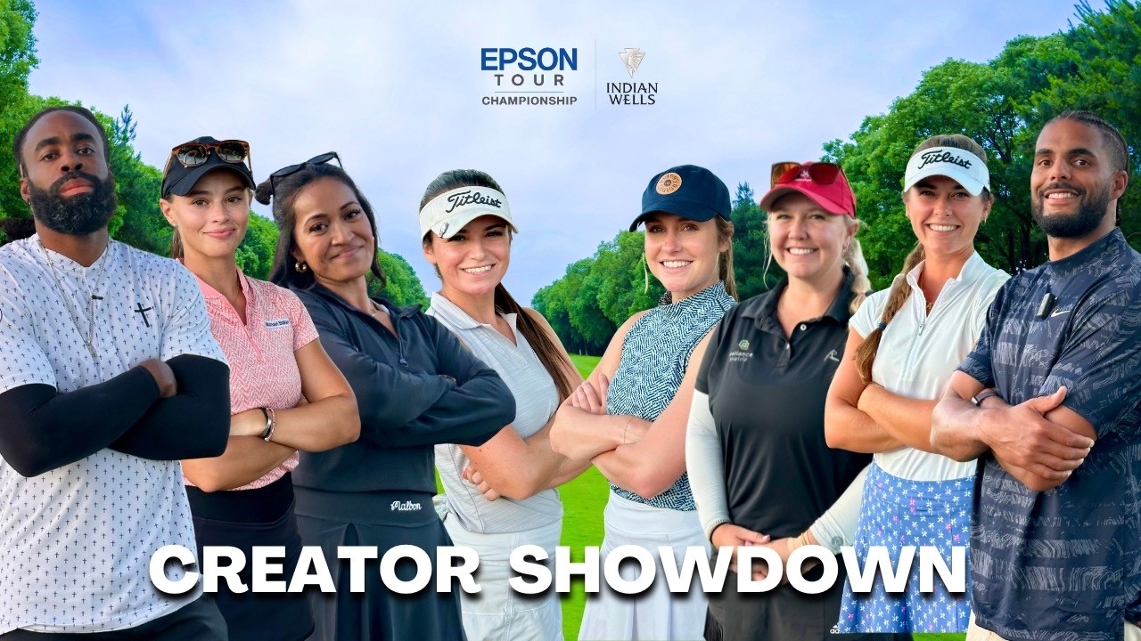 Content Creator Showdown | Part 1 at Indian Wells Celebrity Course 🔥⛳️