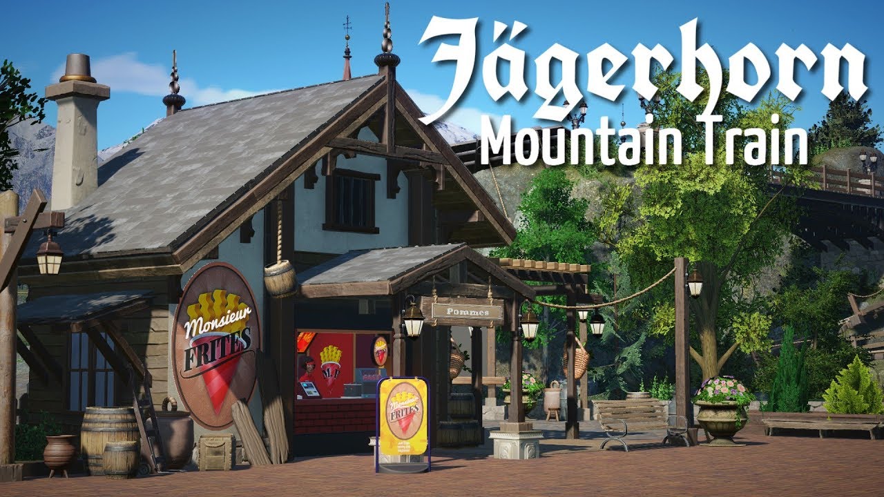 Planet Coaster - Jägerhorn (Part 5) - Pathway Restaurant
