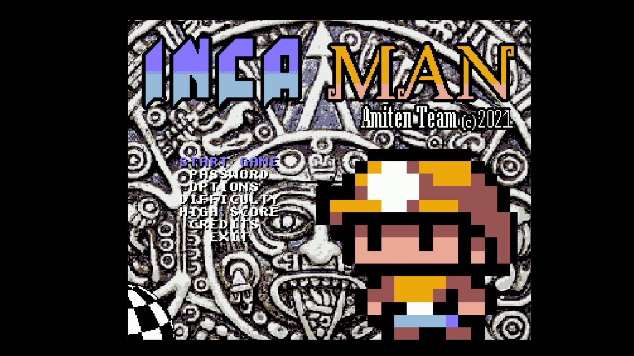 Commodore Amiga - Inca Man v1.1 (Game 2021)