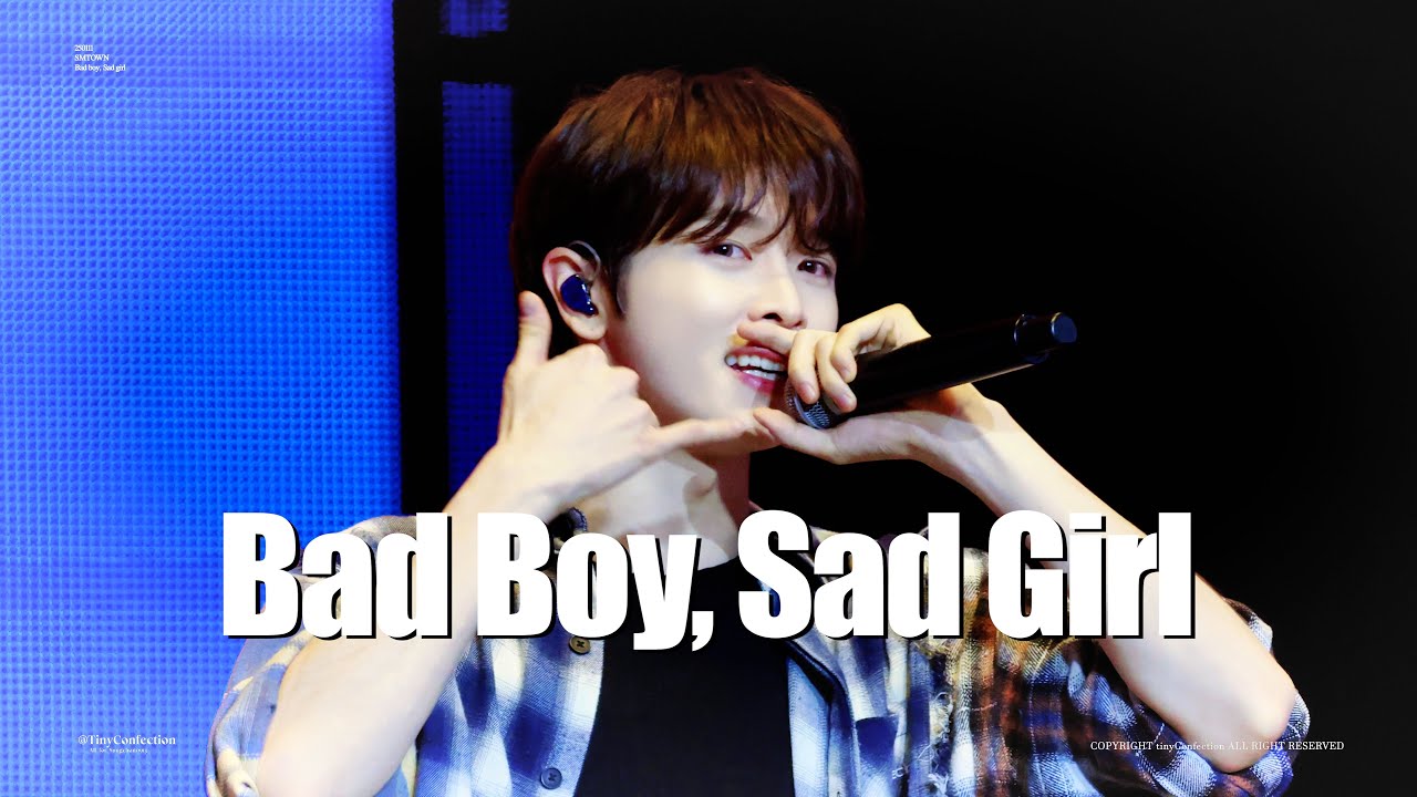 【4K】라이즈 성찬-250111 SMTOWN Special Stage-Bad boy, Sad girl 직캠 Fancam SUNGCHAN FOCUS