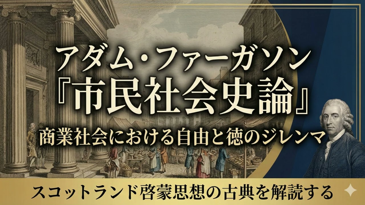 アダム・ファーガソン『市民社会史論』