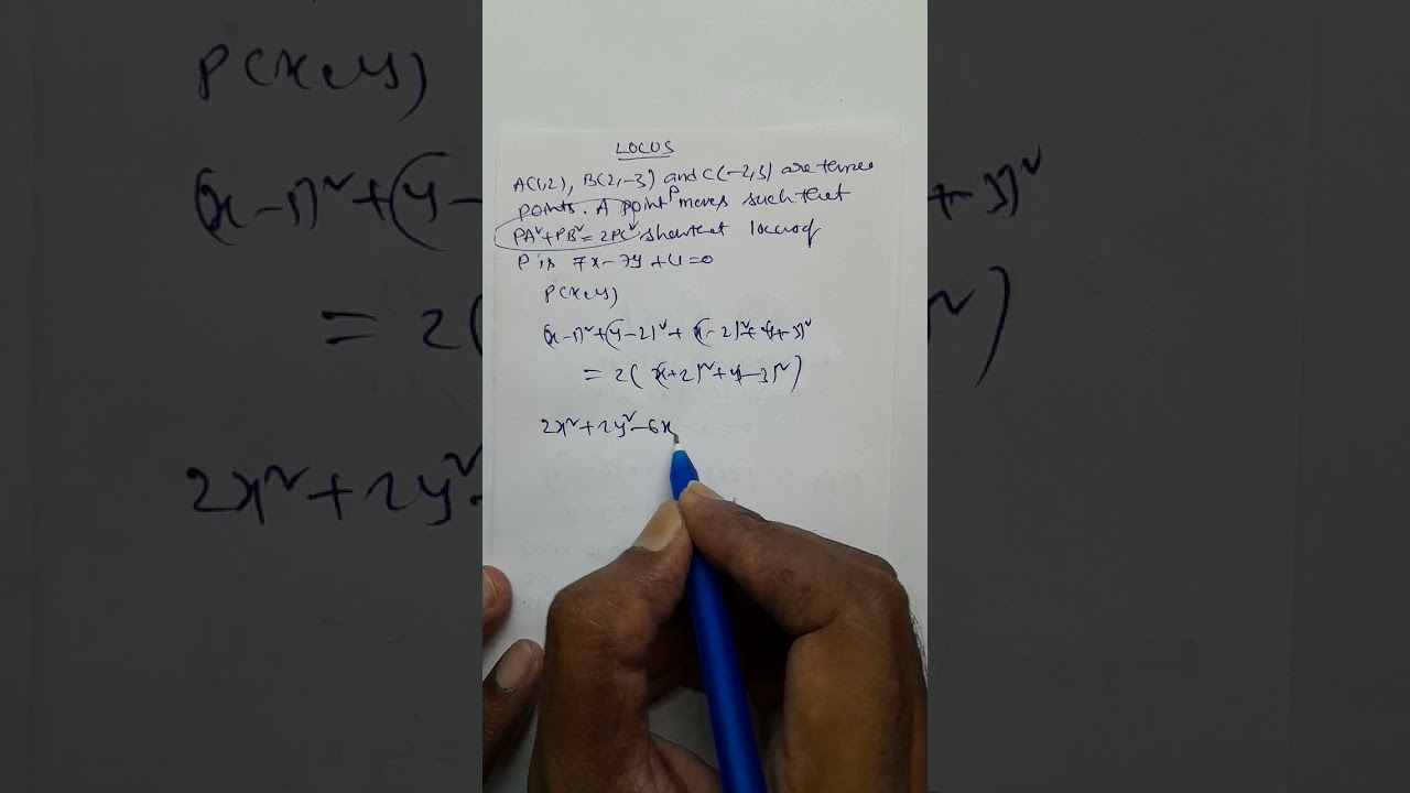 LOCUS || PROBLEM ON LOCUS 