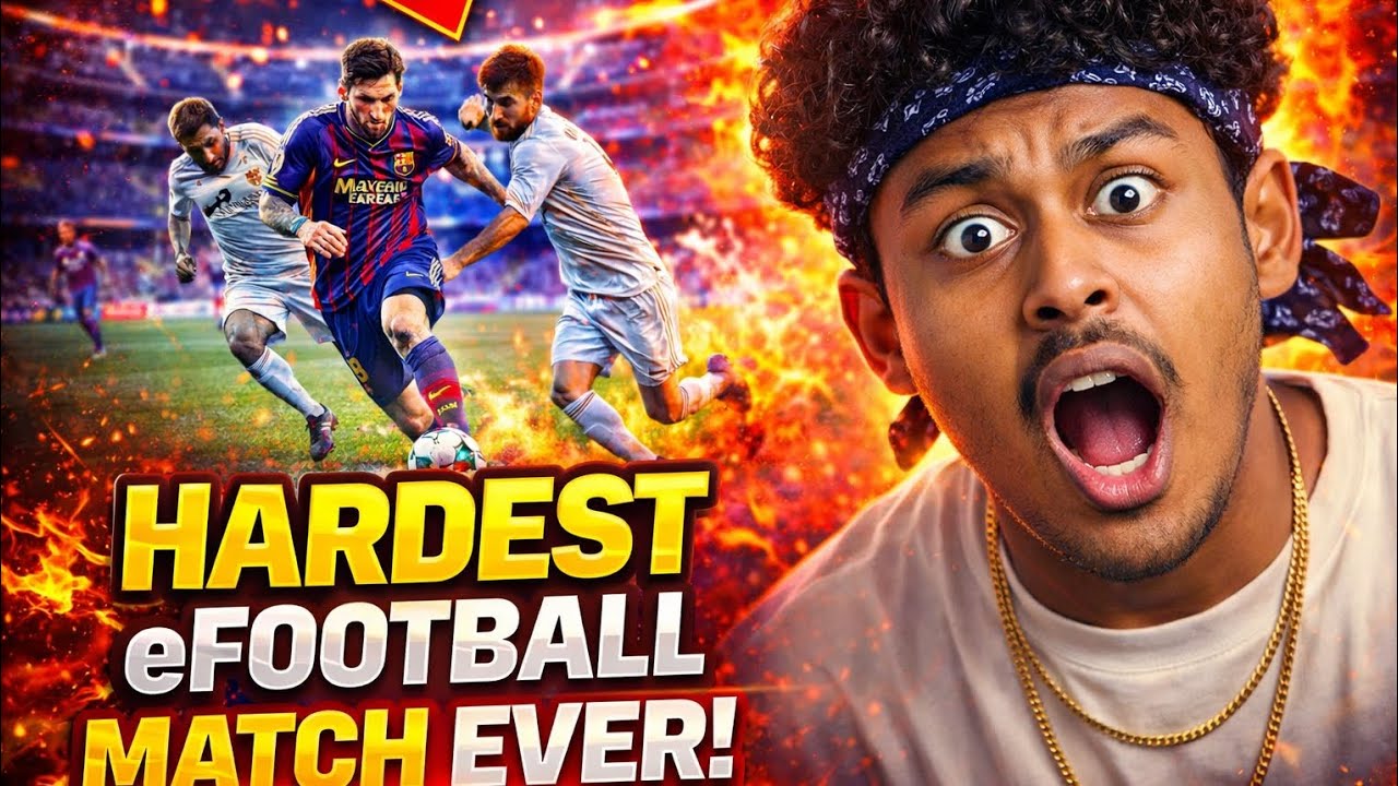 Hardest Match Ever 🥵💥 | 2 -2 Goals ⚽ | eFootball | 